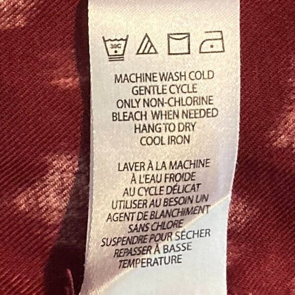 Aventura Long Sleeve Blouse Abstract Artsy Peasant Fair Trade Sustainable Boho M - Picture 11 of 11